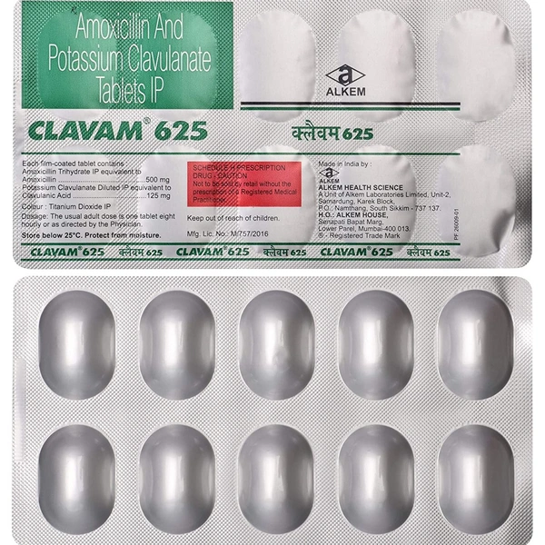 1656753073026_SKU-0558_2 Clavam 625 Tablet - Image 1