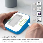 HealthSense BP Machine Digital For Home Monitor, Blood Pressure Checking Machine with Talking Function, Micro-USD… - Image 4