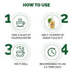 Dabur Tulsi Drops- 50% Extra: Concentrated Extract Of 5 Rare Tulsi For Natural Immunity Boosting & Cough And Cold Relief… - Image 6