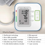 HealthSense BP Machine Digital For Home Monitor, Blood Pressure Checking Machine with Talking Function, Micro-USD… - Image 3