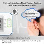 HealthSense BP Machine Digital For Home Monitor, Blood Pressure Checking Machine with Talking Function, Micro-USD… - Image 6
