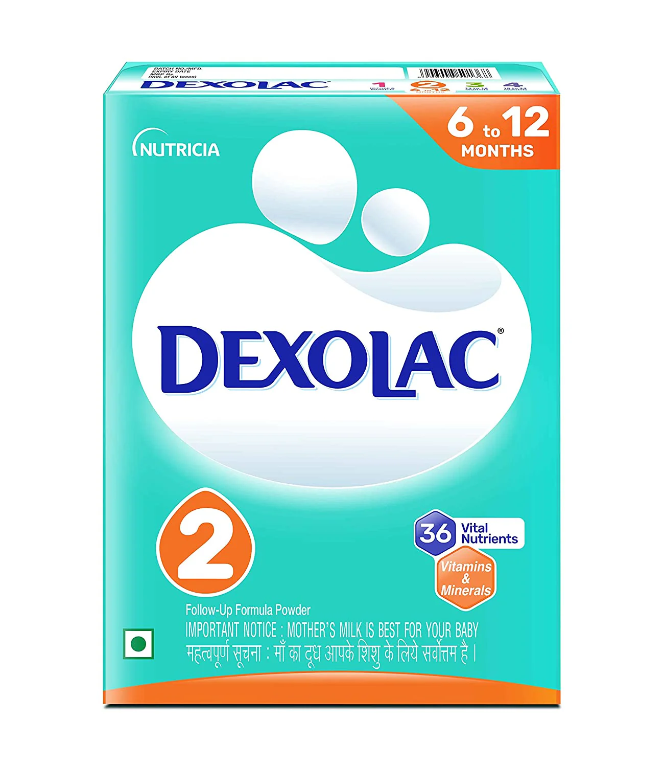 71cbSu8CGxL._SL1500 Dexolac 2 Follow-Up Formula Refill Pack - Image 1