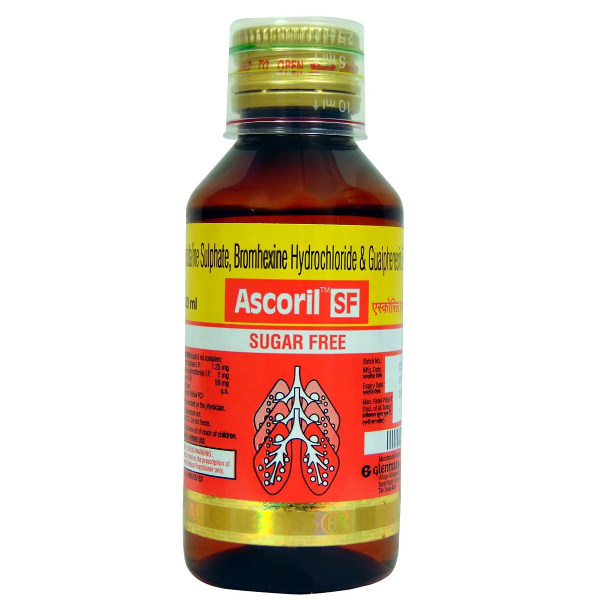 ASC0063_1_1 Ascoril SF Expectorant - Image 1