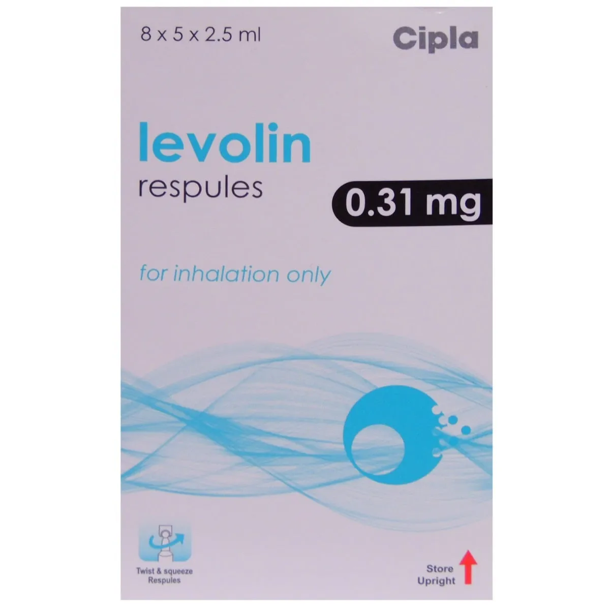 LEV0056_1_1 Levolin 0.31mg Respules - Image 1