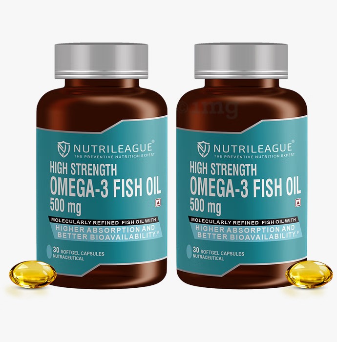WhatsApp Image 2026-02-12 at 7.13.00 PM Nutrileague High Strength Omega 3 Fish Oil 500mg Softgel Capsule (30 Each) - Image 1
