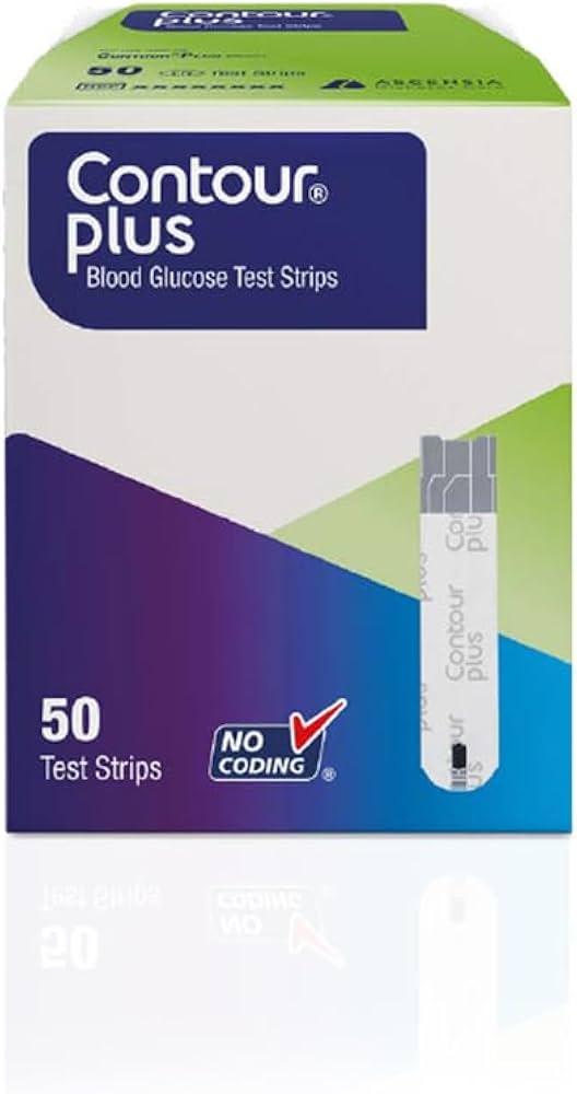 413dx3wa43L._AC_UF894,1000_QL80_ Contour Plus Blood Glucose Test Strip | 50 Test Strip - Image 1
