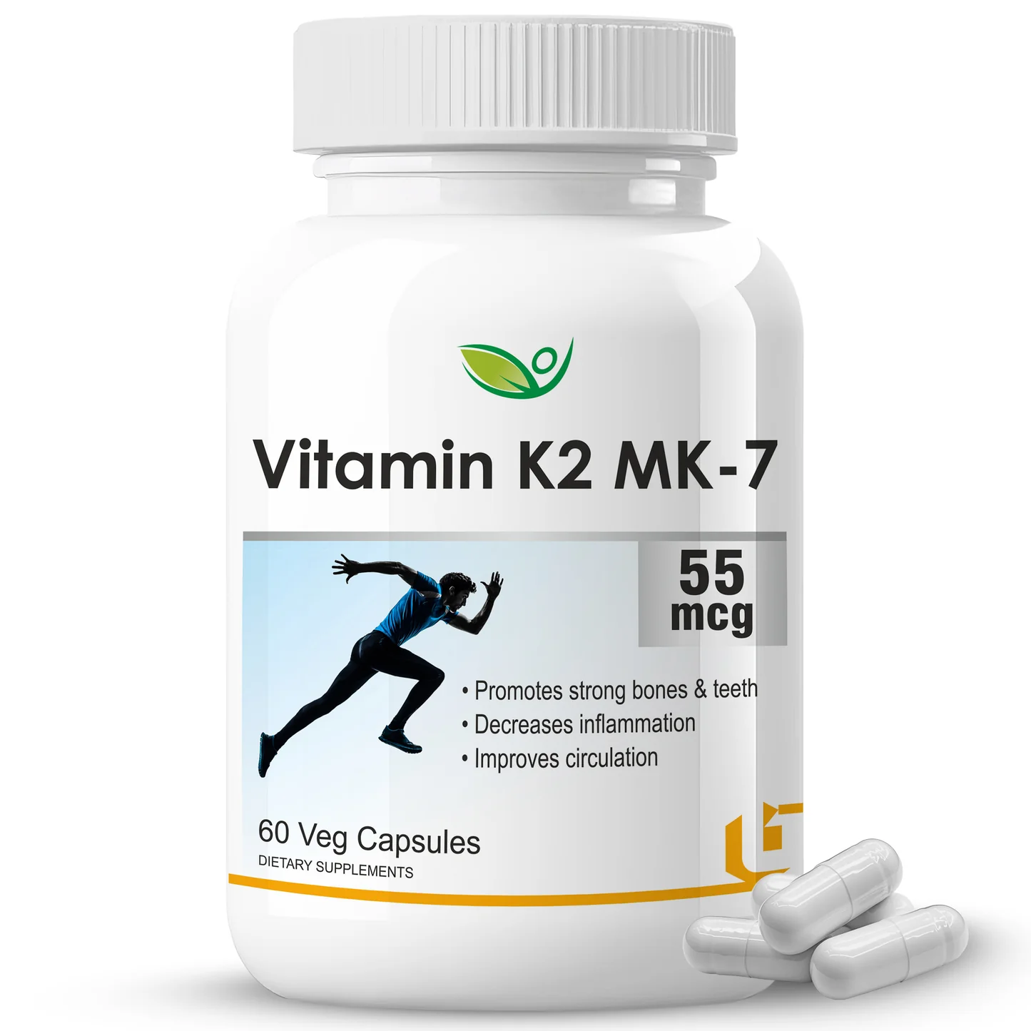 VitaminK2-755mcg-01 Biotrex 100mcg Vitamin K2-7 Capsule for Bone, Teeth & Heart Health | Bone, Joint & Muscle Care - Image 1